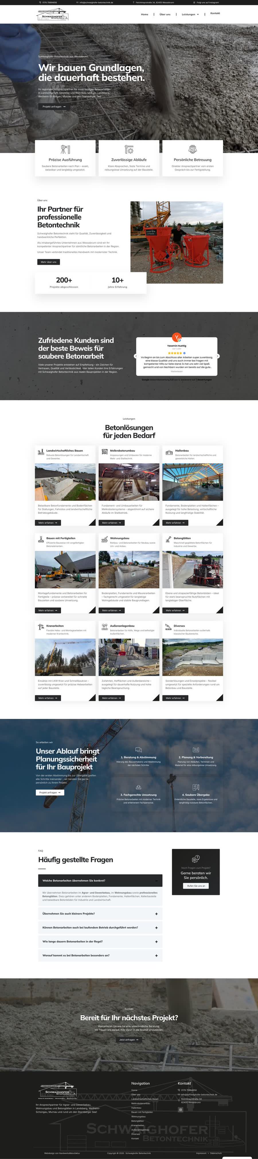 Schwaighofer Website